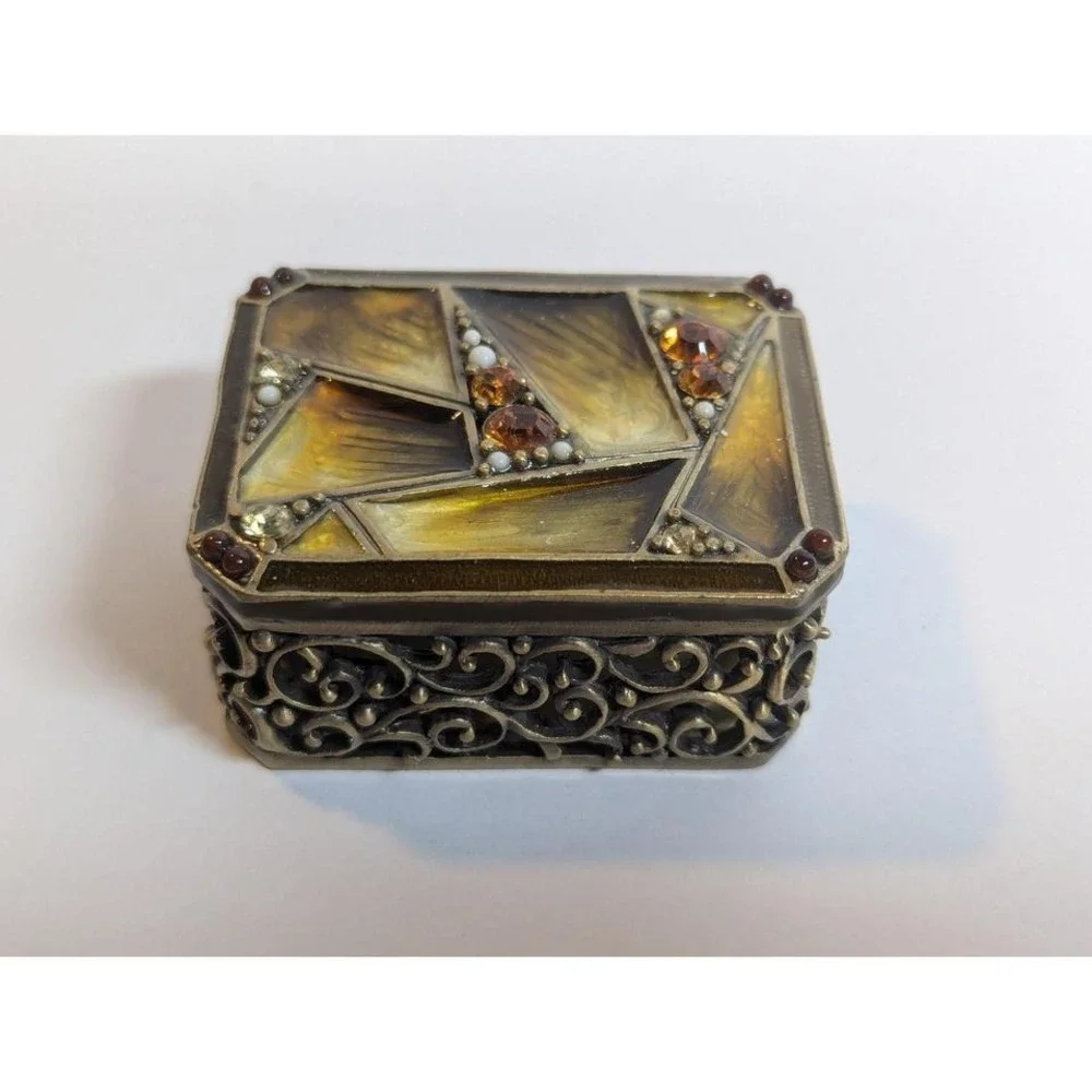 Small Jeweled Trinket‎ Box